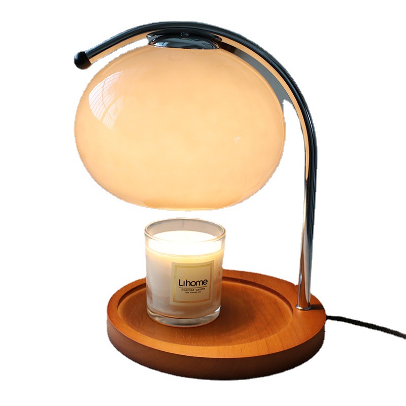 Candle Making Jug - Rüzgarın İçine Ortaçağ Camı Masa Lambası,