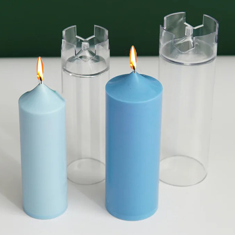 Candle Making Kits - 3D Spire Silindir Mum Kalıp DIY