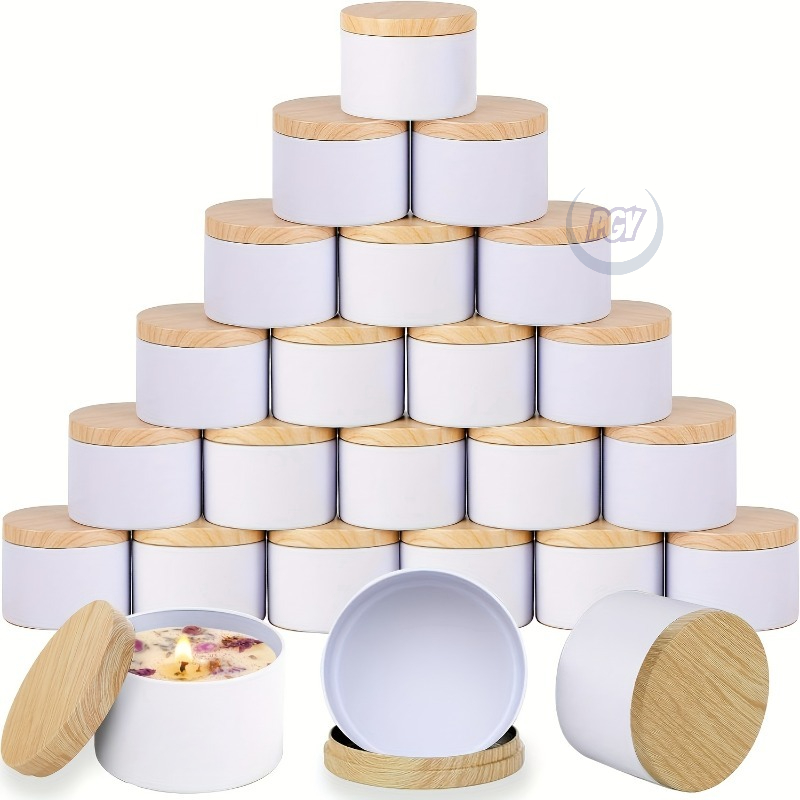 Beyaz Metal Mum Kavanozu Mum Y - Candle Making Jars With Lids incelemesi ve fiyatı