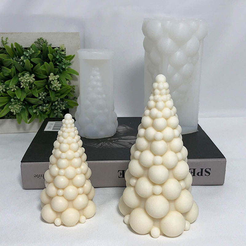 3D kabarcık noel ağacı silikon - Candle Making Kits incelemesi ve fiyatı