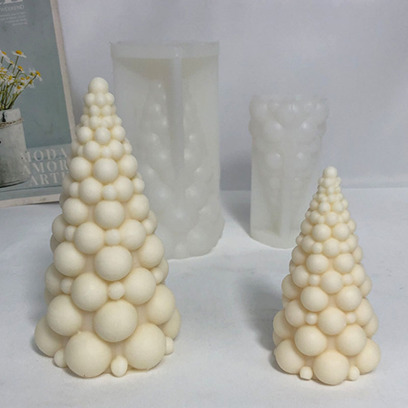 3D kabarcık noel ağacı silikon - Candle Making Kits incelemesi ve fiyatı