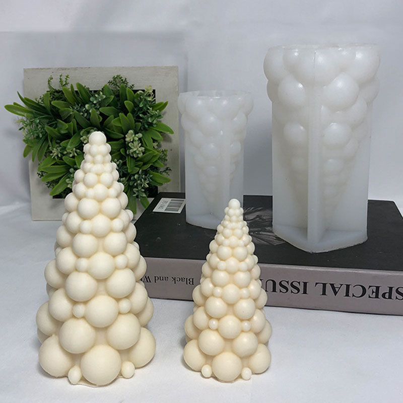 3D kabarcık noel ağacı silikon - Candle Making Kits incelemesi ve fiyatı