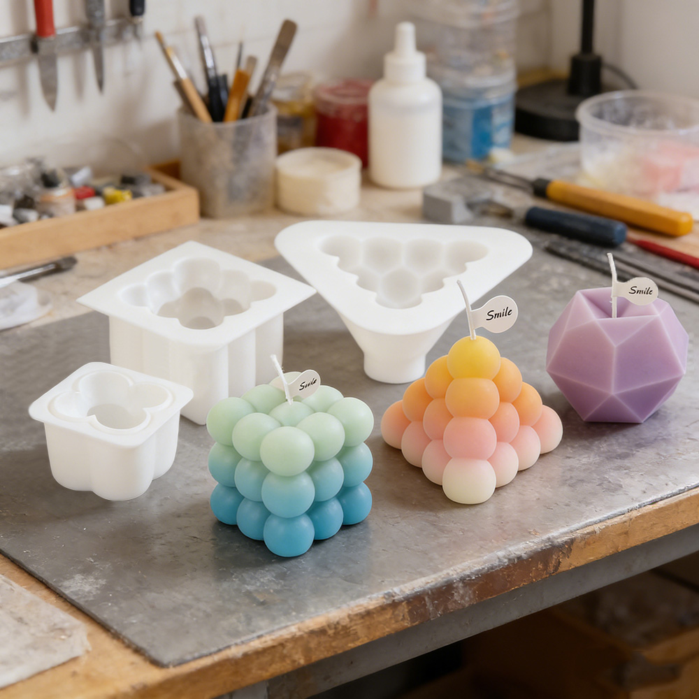 3D Kabarcık Küp Silikon Mum Ka - Candle Making Kits incelemesi ve fiyatı