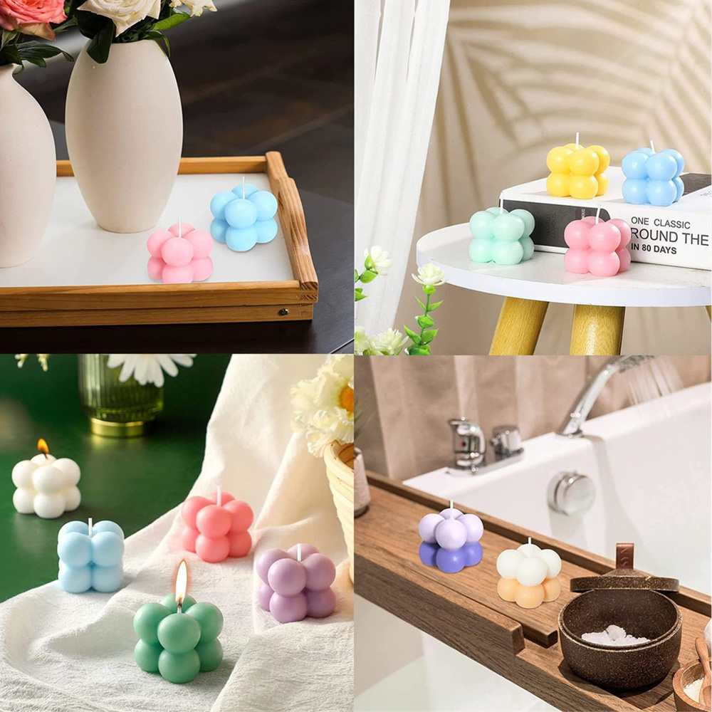 3D Kabarcık Küp Silikon Mum Ka - Candle Making Kits incelemesi ve fiyatı