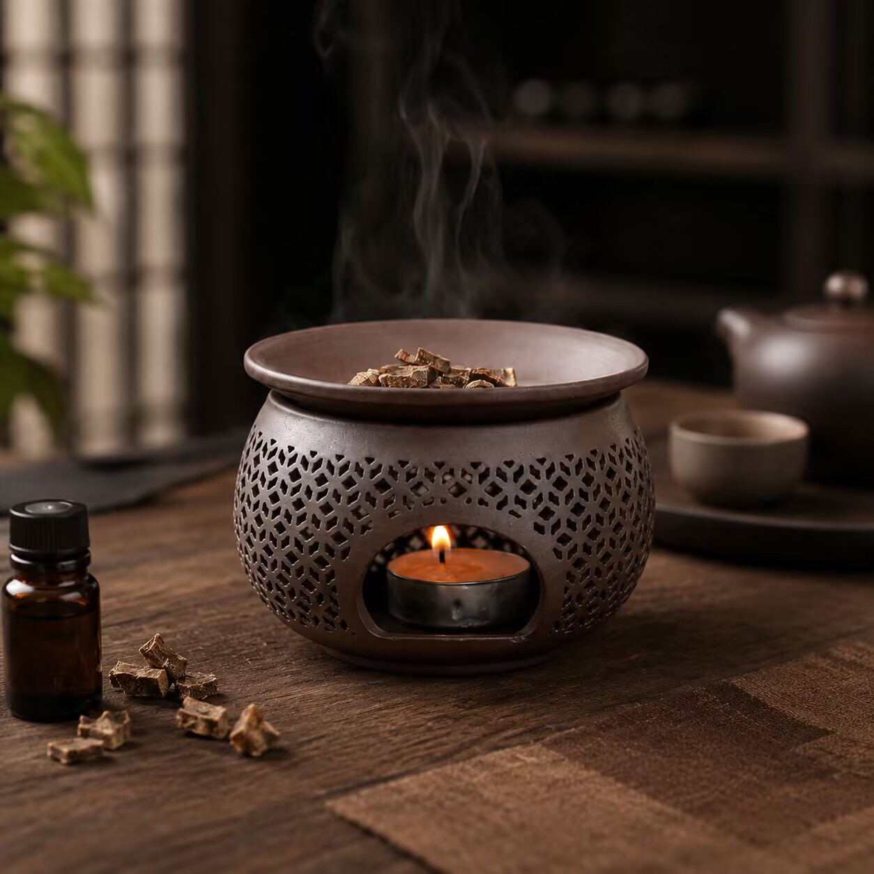 Seramik Oymalı Tütsü Yakıcı İç - Candle Making Jug incelemesi ve fiyatı